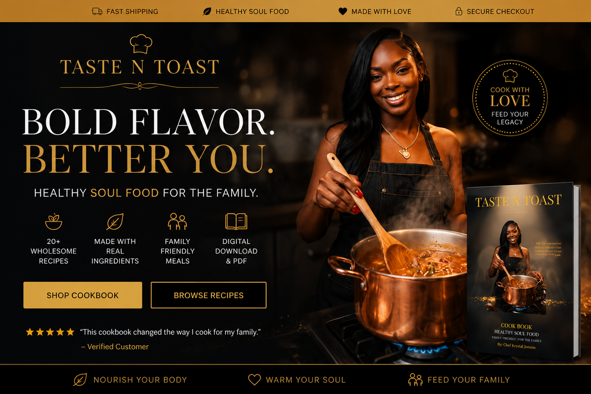 Taste N Toast Cookbook